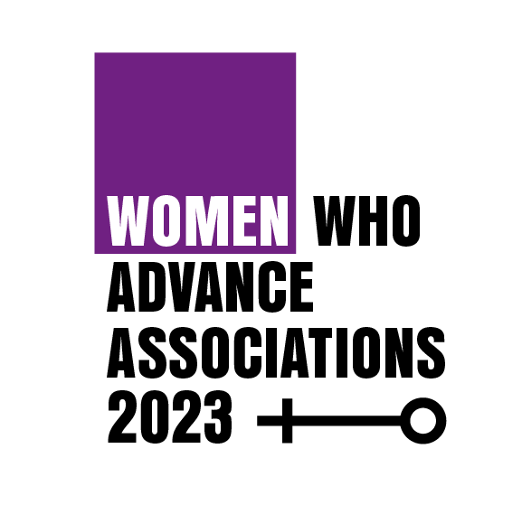 Women who advance associations logo