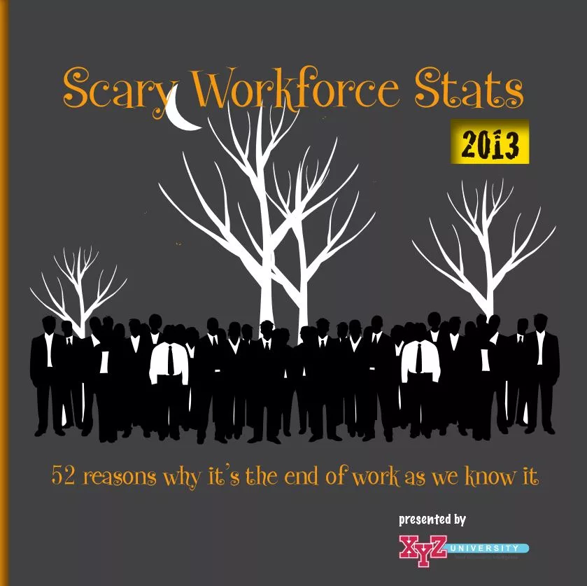 Scary Workforce Stats by Sarah Sladek