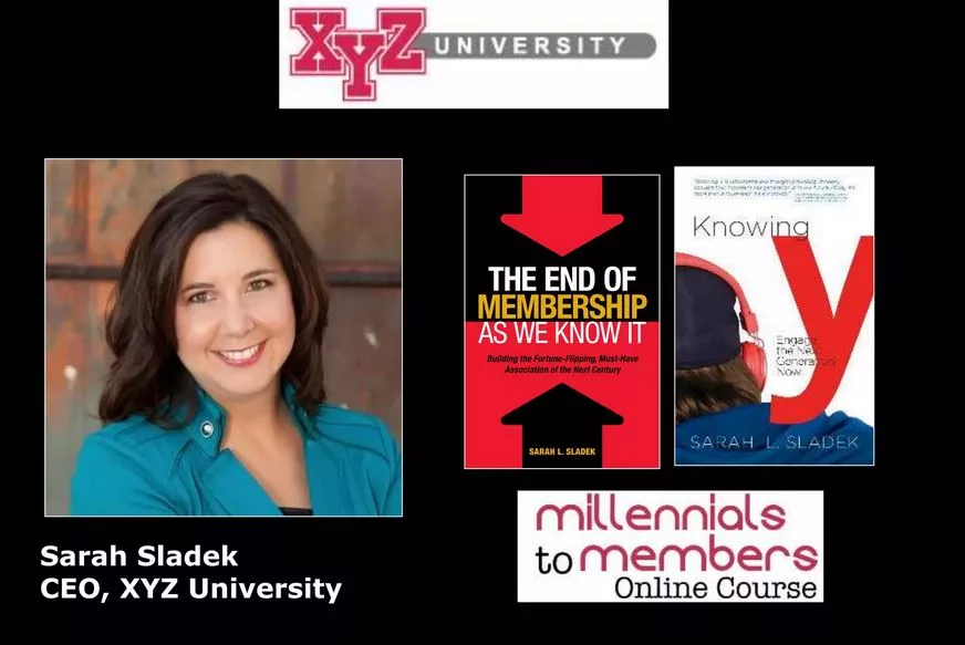 Millennials to Members Online Course by Sarah Sladek
